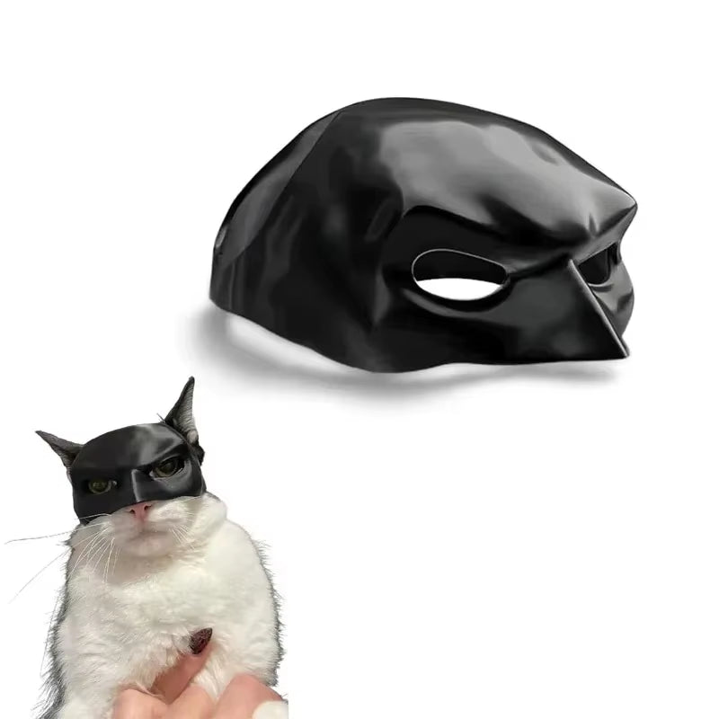 Cat Mask Cute Matte Bat Design for Pets Cool Cosplay Costume Accessory for Daily Decor Parties Cat Dogs Spooky Make-Up Party Toy