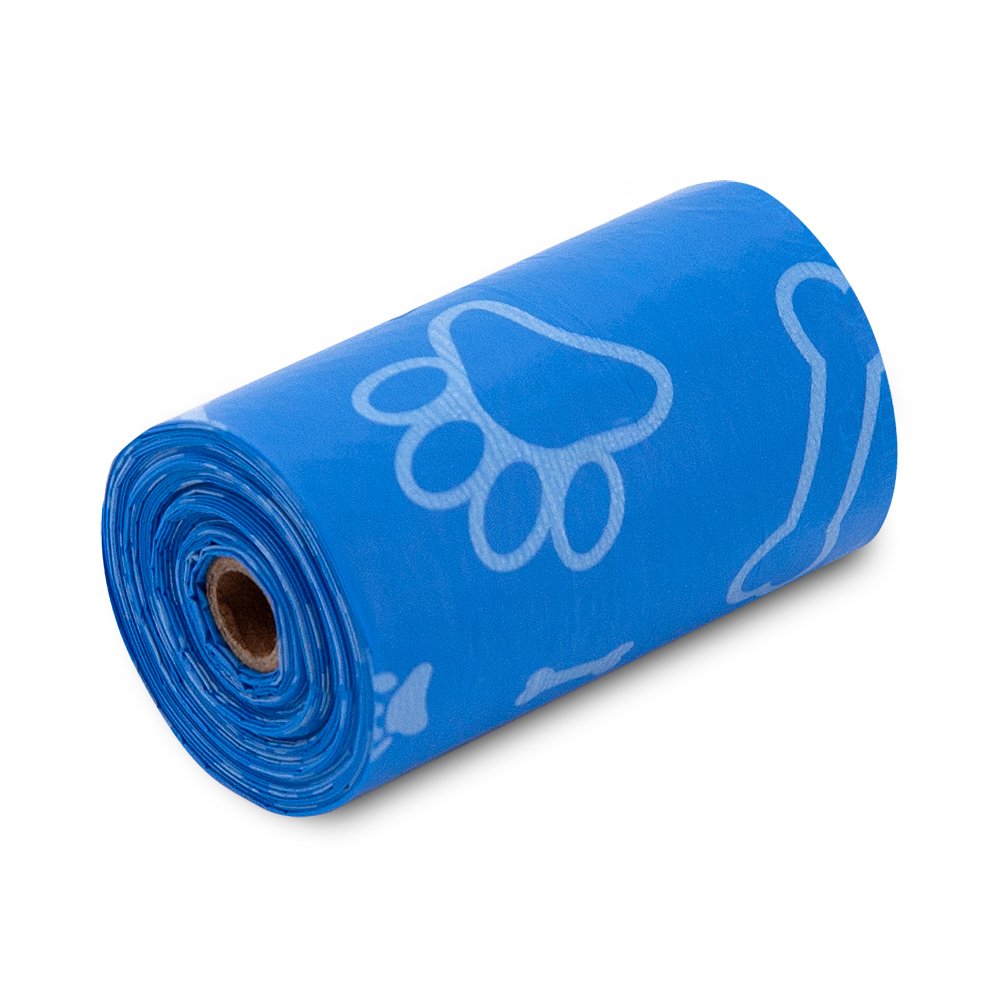 Best Pet Supplies Dog Poop Bags for Waste Refuse Cleanup, Doggy Roll Replacements for Outdoor Puppy Walking and Travel, Leak Proof and Tear Resistant, Thick Plastic - Assorted, 150 Bags
