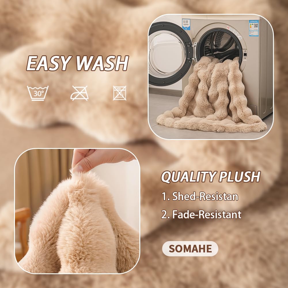 SOMAHE Self-Warming Cat Blanket, Dual-Side Plush Sherpa Throw with Anti-Static, Snuggle Mat for Kittens & Cats, Cozy Bed Topper for Windowsills & Couches, Machine Washable & Dryable, 21x18 Inch Gray