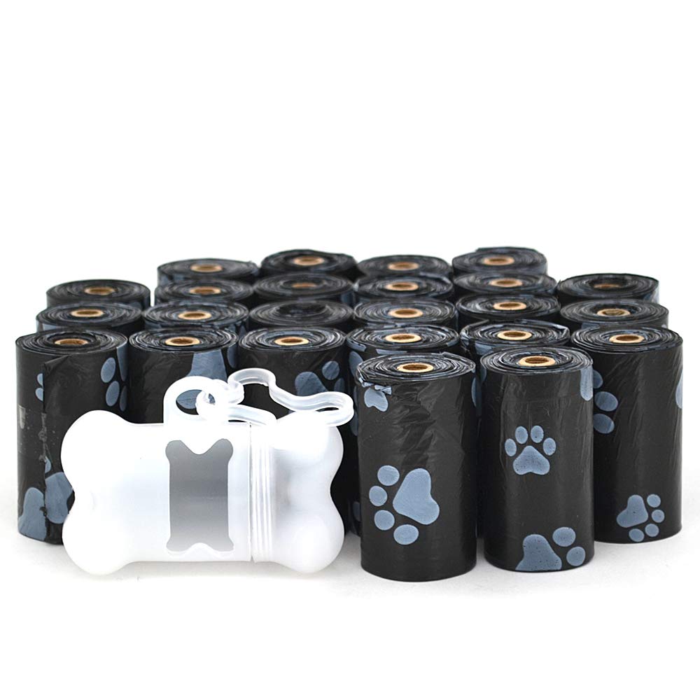 Best Pet Supplies Dog Poop Bags for Waste Refuse Cleanup, Doggy Roll Replacements for Outdoor Puppy Walking and Travel, Leak Proof and Tear Resistant, Thick Plastic - Assorted, 150 Bags
