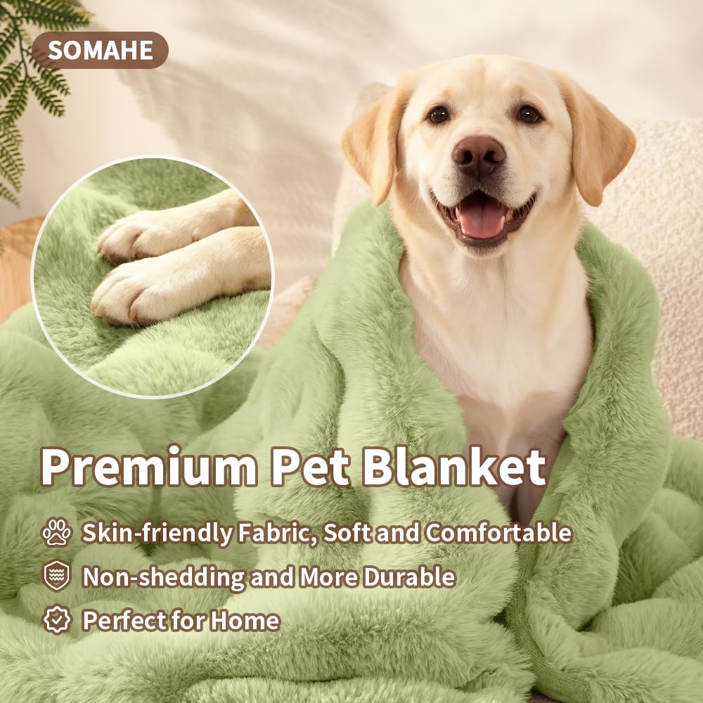 SOMAHE Self-Warming Cat Blanket, Dual-Side Plush Sherpa Throw with Anti-Static, Snuggle Mat for Kittens & Cats, Cozy Bed Topper for Windowsills & Couches, Machine Washable & Dryable, 21x18 Inch Gray