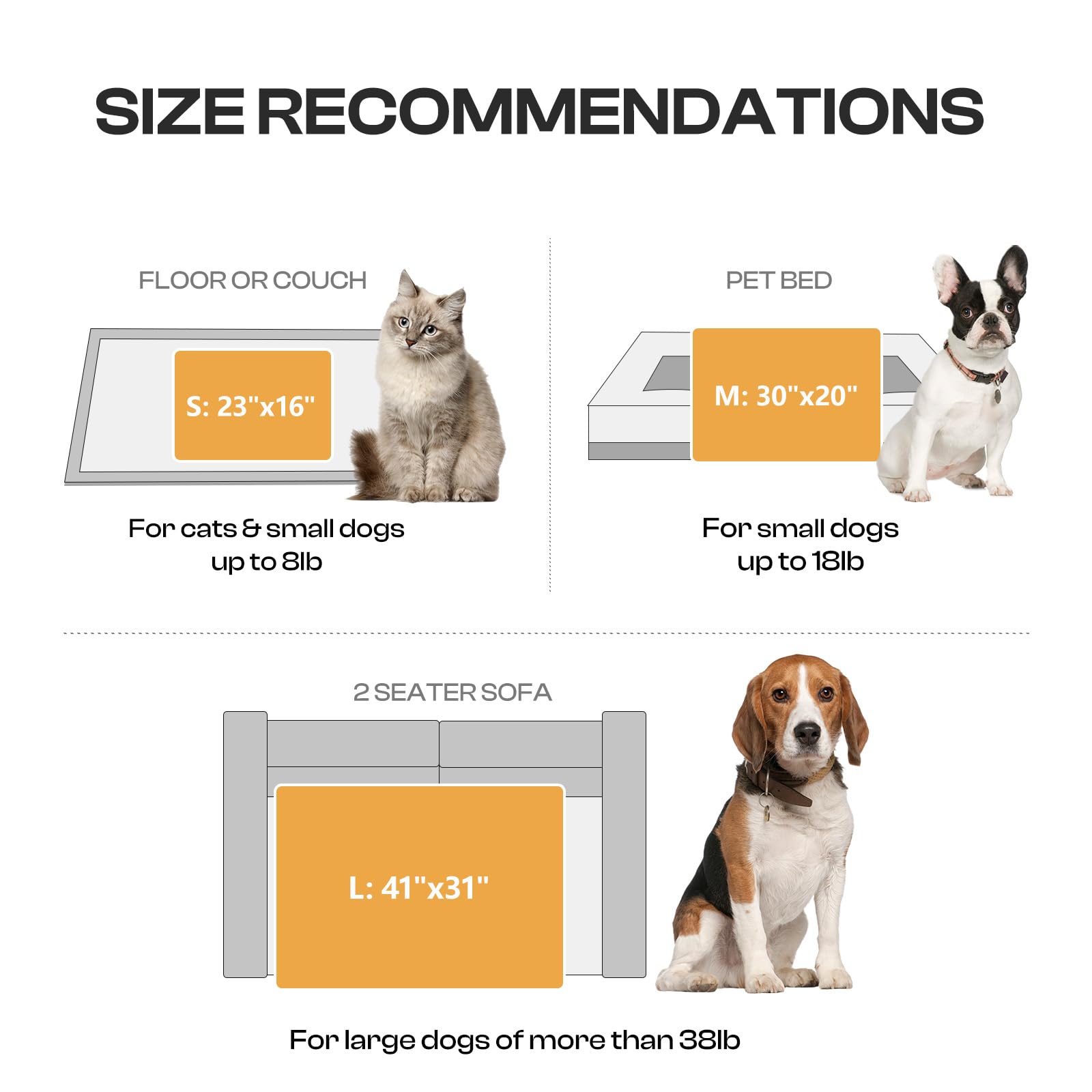 Luciphia 1 Pack 3 Cat Printed Fleece Pet Blankets Washable，Soft Warm Throw Covers for Crate Couch Bed，Cozy Puppy Essentials for Dogs and Cats，Purple/Grey/Khaki, Small (23x16 inch)