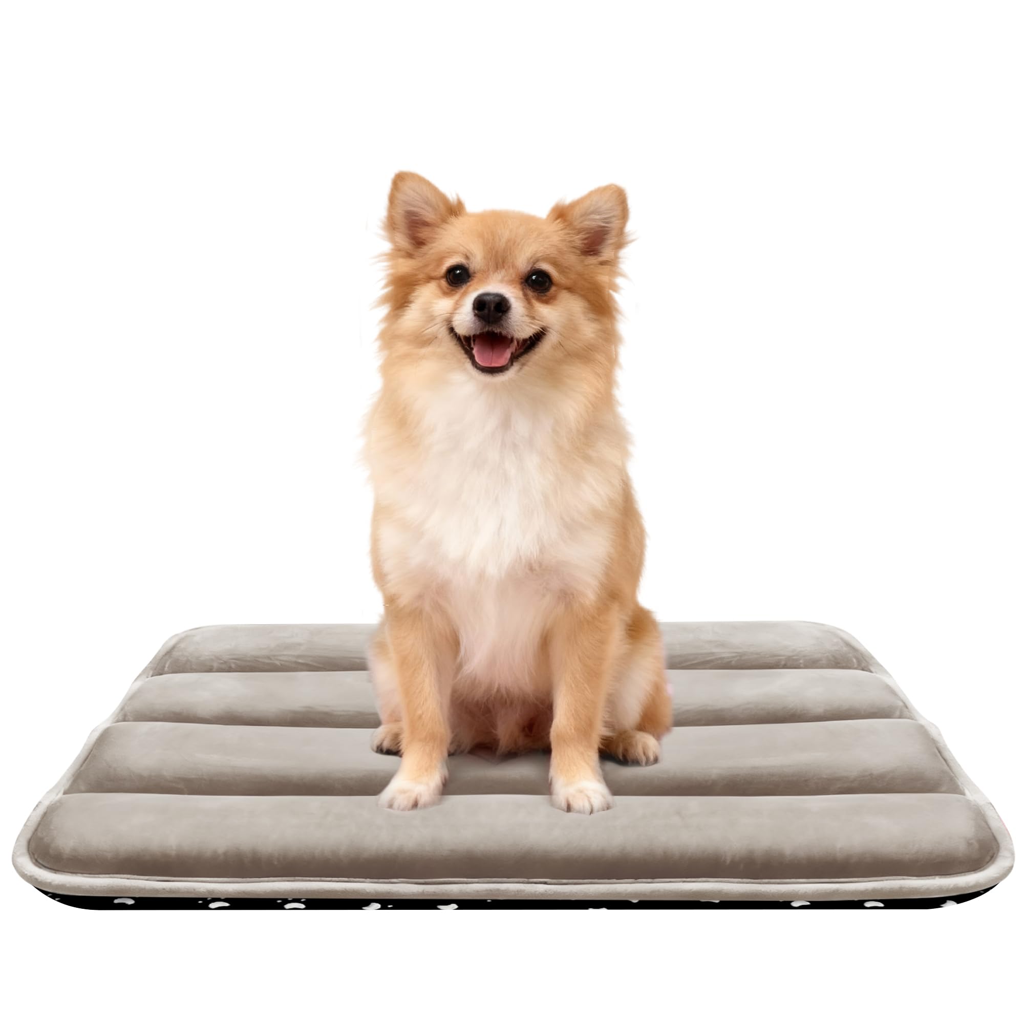 Dog Bed Mat for Crate, Soft Kennel Pad, Durable Comfort Mat for Dogs and Cats, Home and Crate Use (Gray, 18"*14"*1.5")
