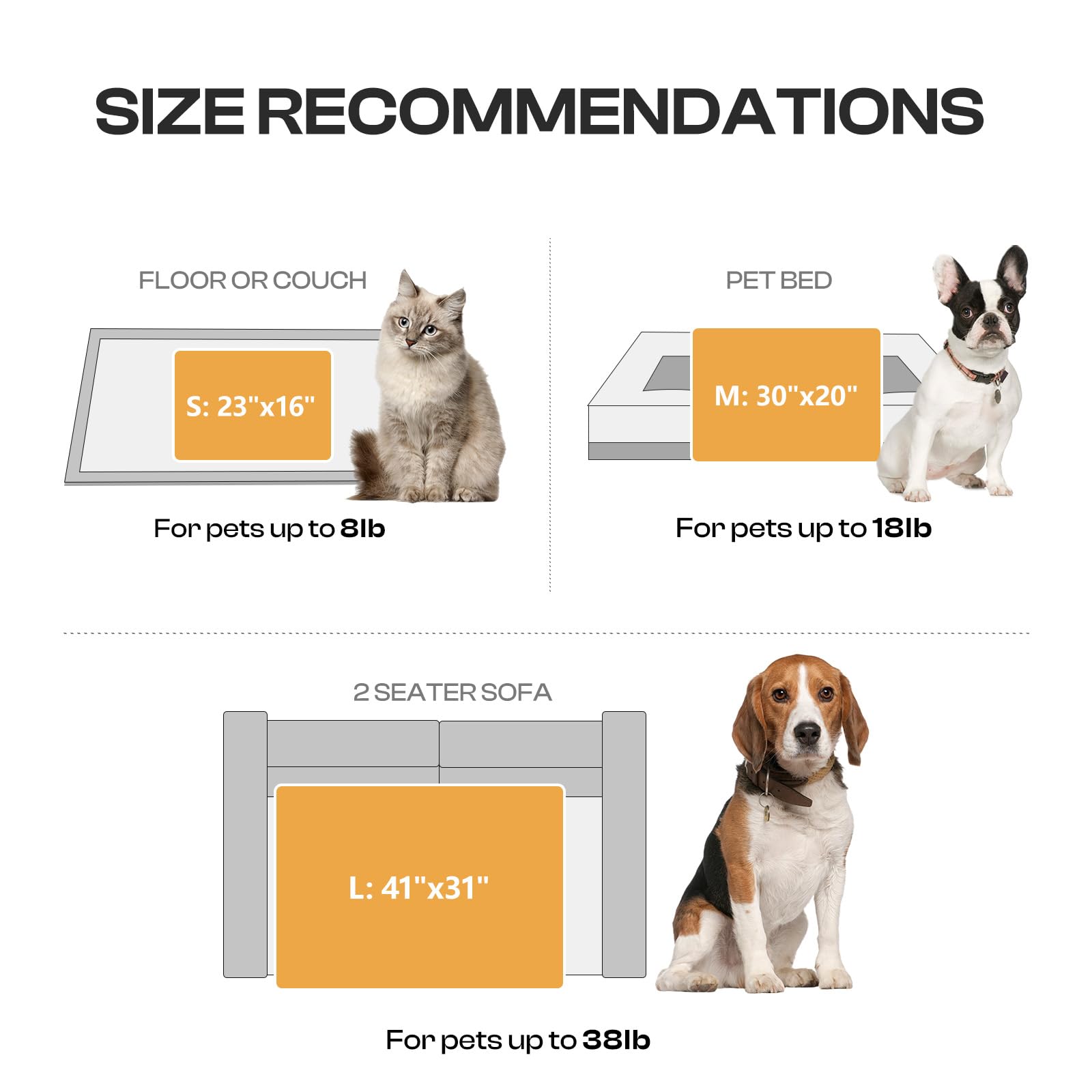 Luciphia 1 Pack 3 Cat Printed Fleece Pet Blankets Washable，Soft Warm Throw Covers for Crate Couch Bed，Cozy Puppy Essentials for Dogs and Cats，Purple/Grey/Khaki, Small (23x16 inch)