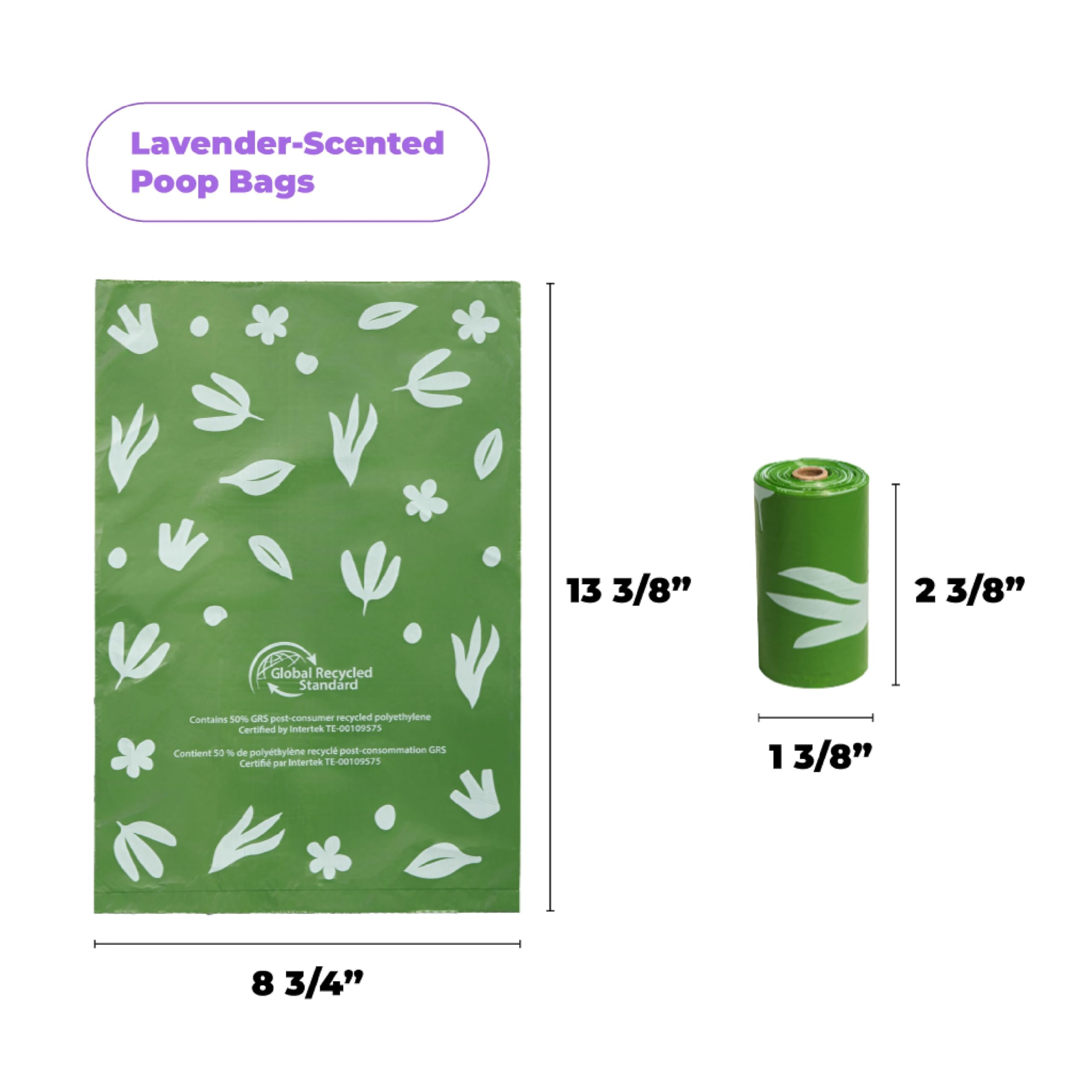 Best Pet Supplies Dog Poop Bags for Waste Refuse Cleanup, Doggy Roll Replacements for Outdoor Puppy Walking and Travel, Leak Proof and Tear Resistant, Thick Plastic - Assorted, 150 Bags