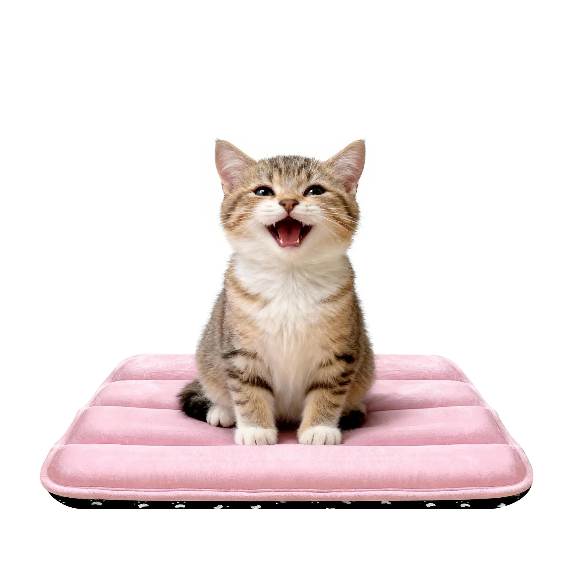 Dog Bed Mat for Crate, Soft Kennel Pad, Durable Comfort Mat for Dogs and Cats, Home and Crate Use (Gray, 18"*14"*1.5")