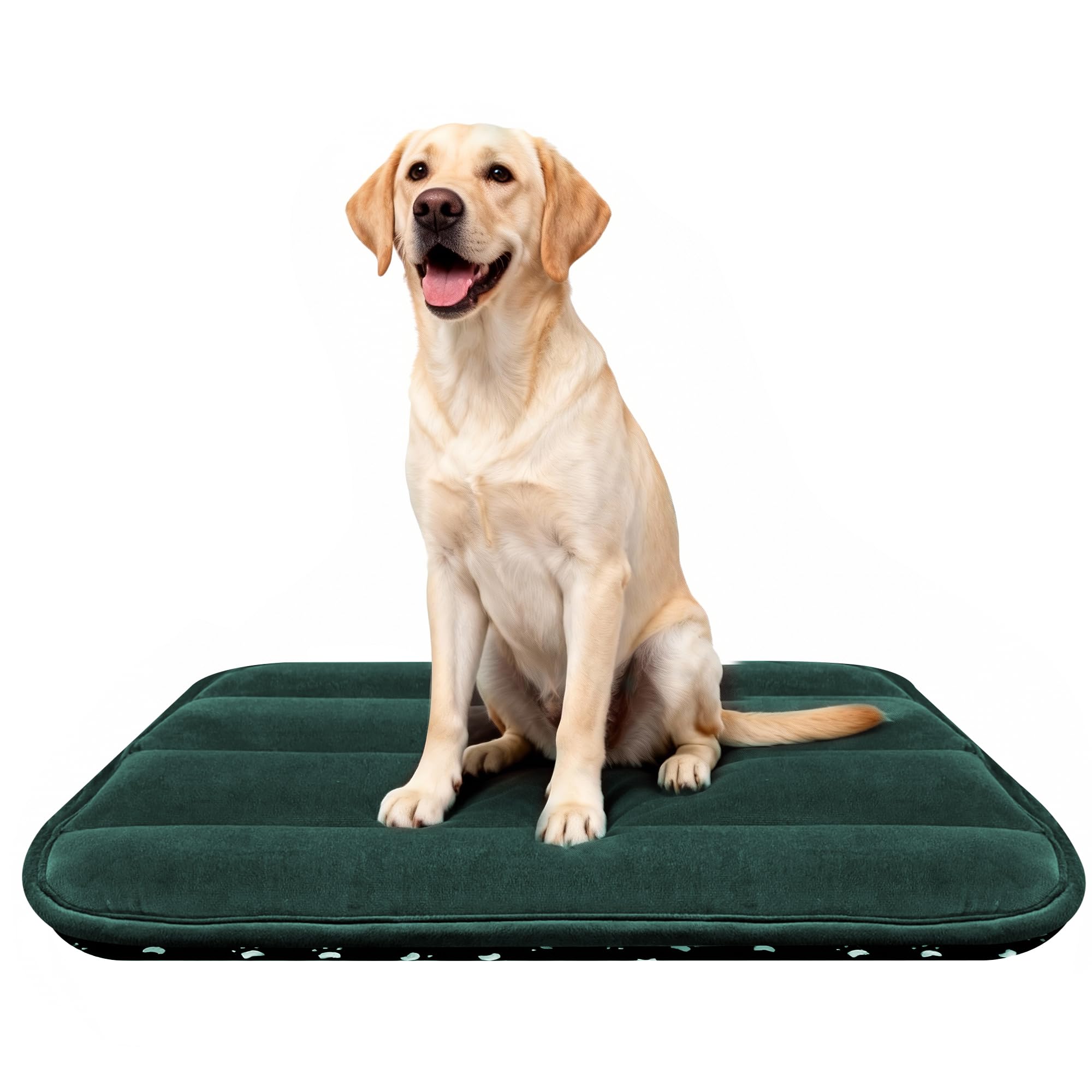 Dog Bed Mat for Crate, Soft Kennel Pad, Durable Comfort Mat for Dogs and Cats, Home and Crate Use (Gray, 18"*14"*1.5")