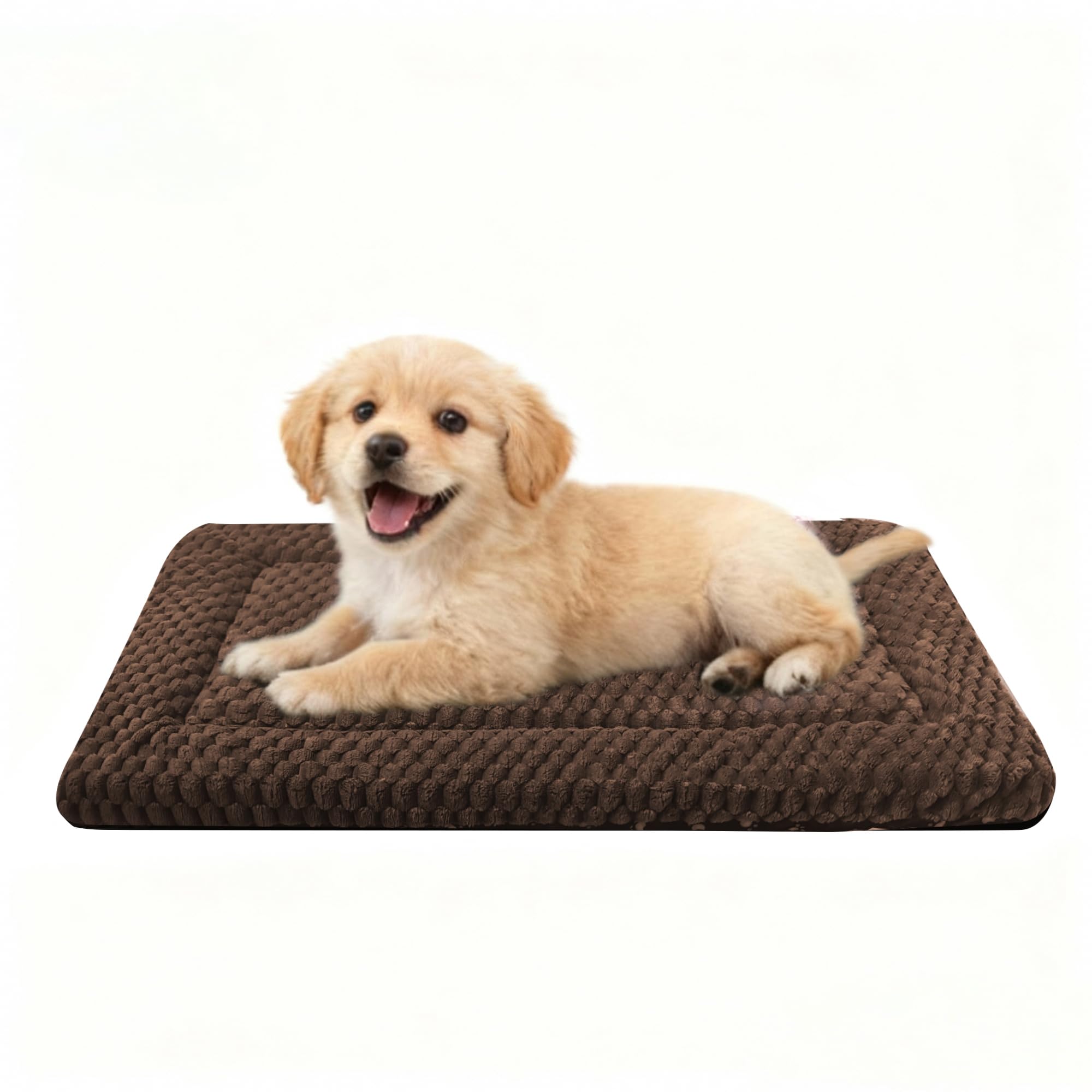 Dog Bed Mat for Crate, Soft Kennel Pad, Durable Comfort Mat for Dogs and Cats, Home and Crate Use (Gray, 18"*14"*1.5")