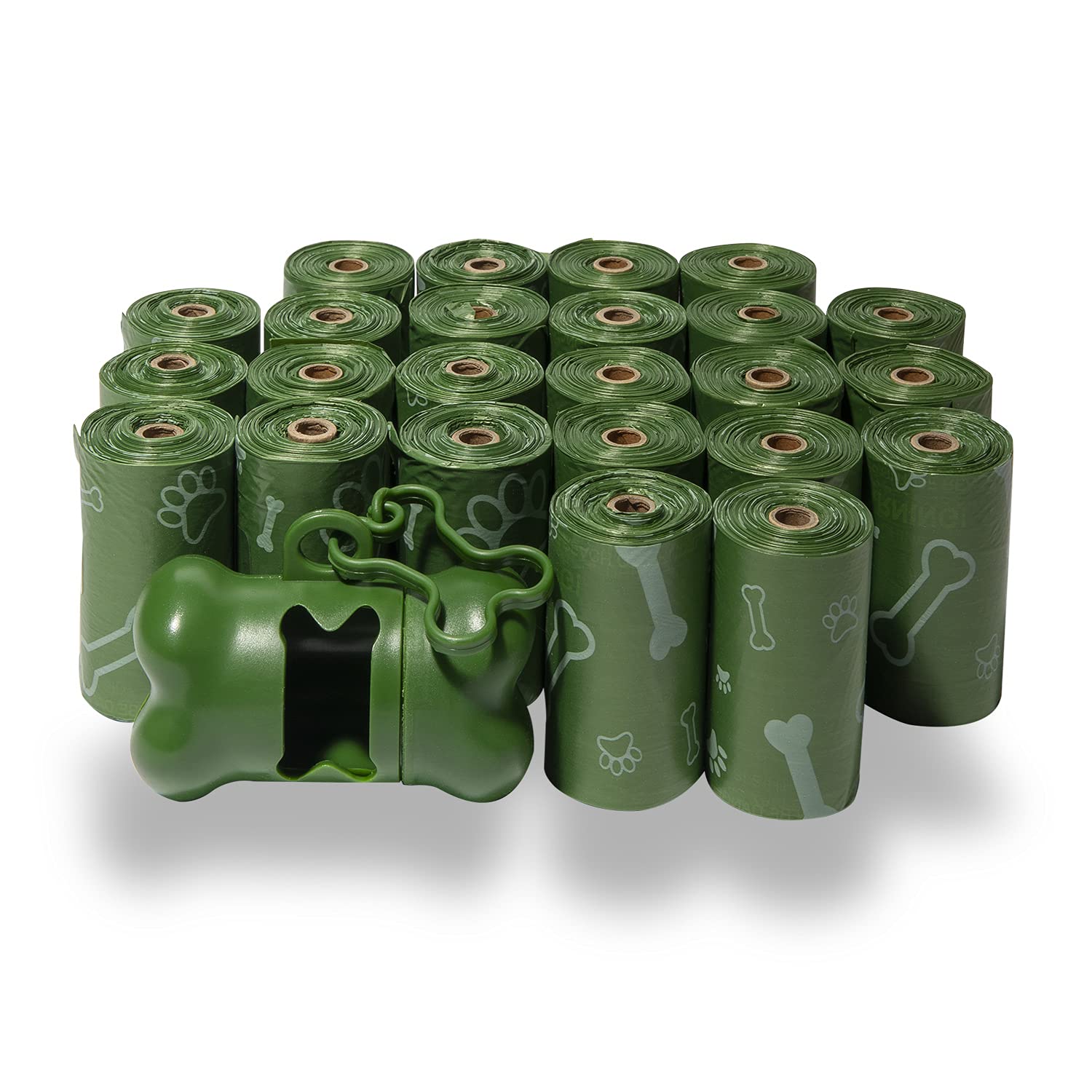 Best Pet Supplies Dog Poop Bags for Waste Refuse Cleanup, Doggy Roll Replacements for Outdoor Puppy Walking and Travel, Leak Proof and Tear Resistant, Thick Plastic - Assorted, 150 Bags