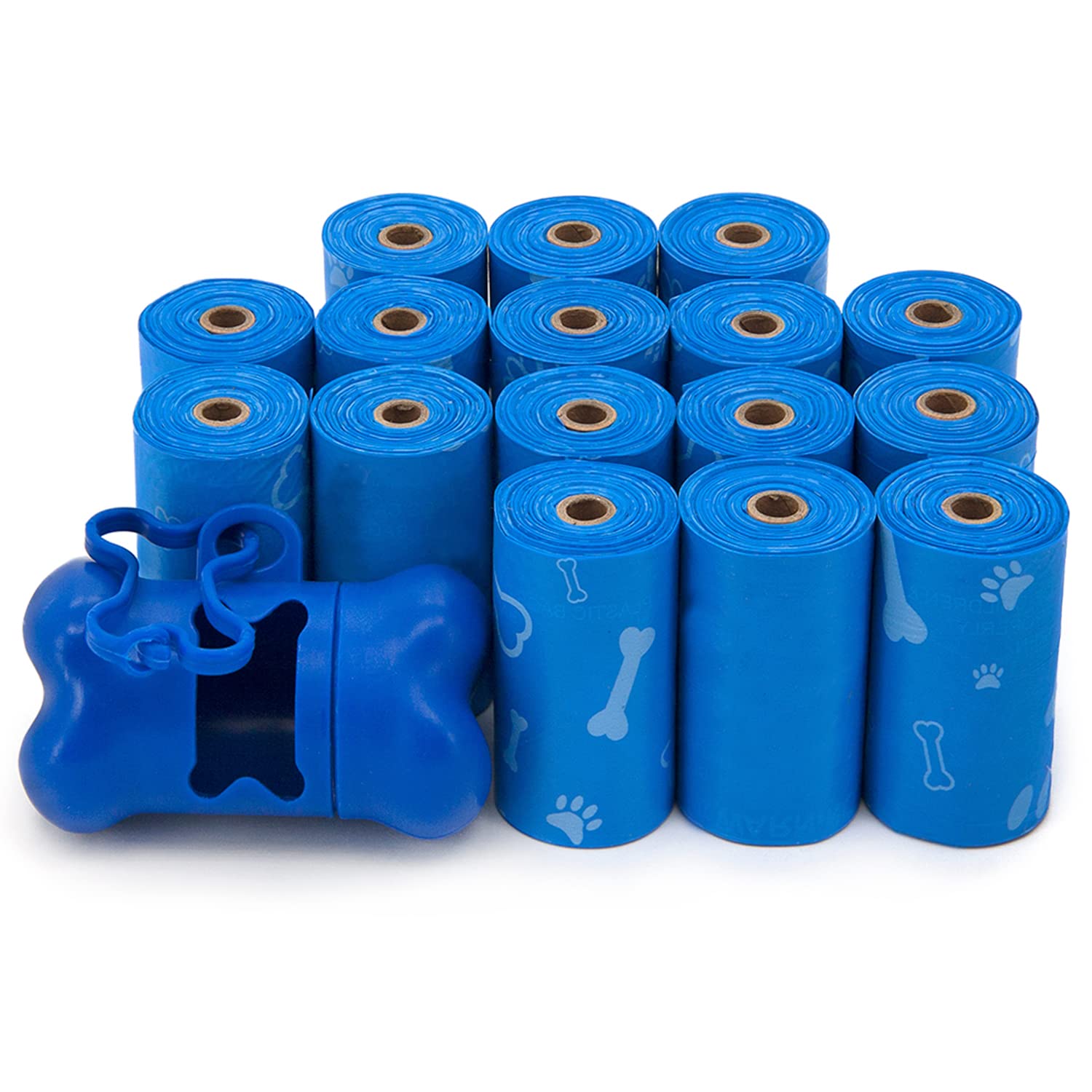 Best Pet Supplies Dog Poop Bags for Waste Refuse Cleanup, Doggy Roll Replacements for Outdoor Puppy Walking and Travel, Leak Proof and Tear Resistant, Thick Plastic - Assorted, 150 Bags