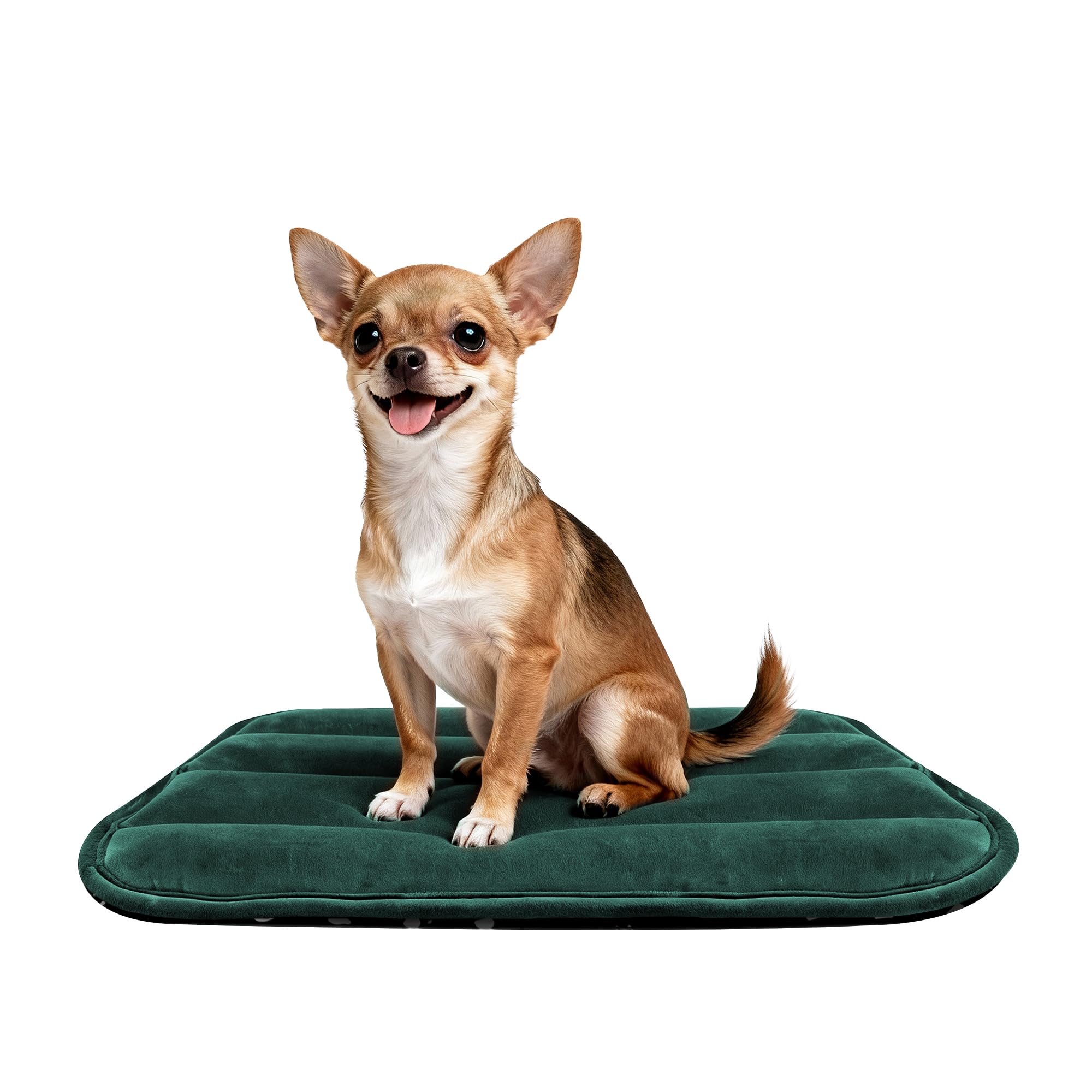 Dog Bed Mat for Crate, Soft Kennel Pad, Durable Comfort Mat for Dogs and Cats, Home and Crate Use (Gray, 18"*14"*1.5")