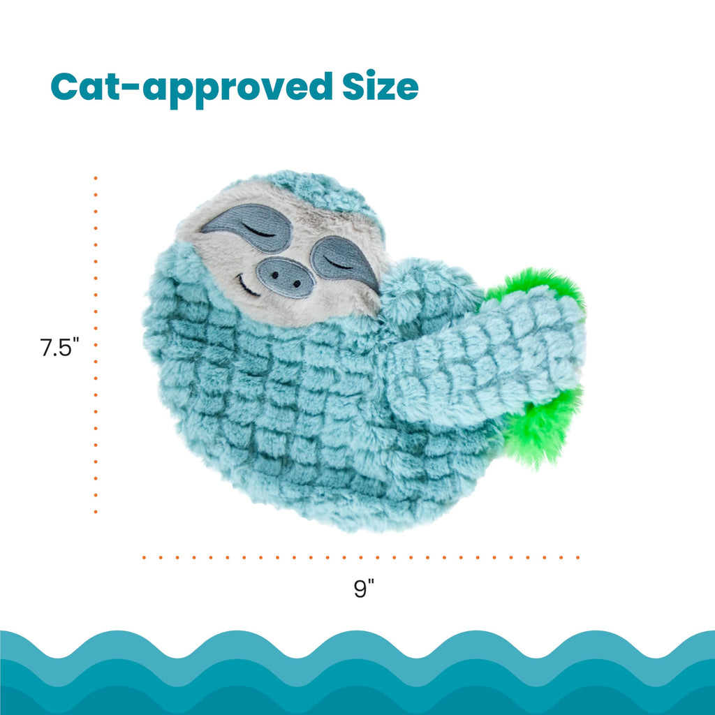 Catstages Purr Pillow Cat Toy – Plush Cat Toy with Touch-Activated Purr for Calming Cats & Kittens