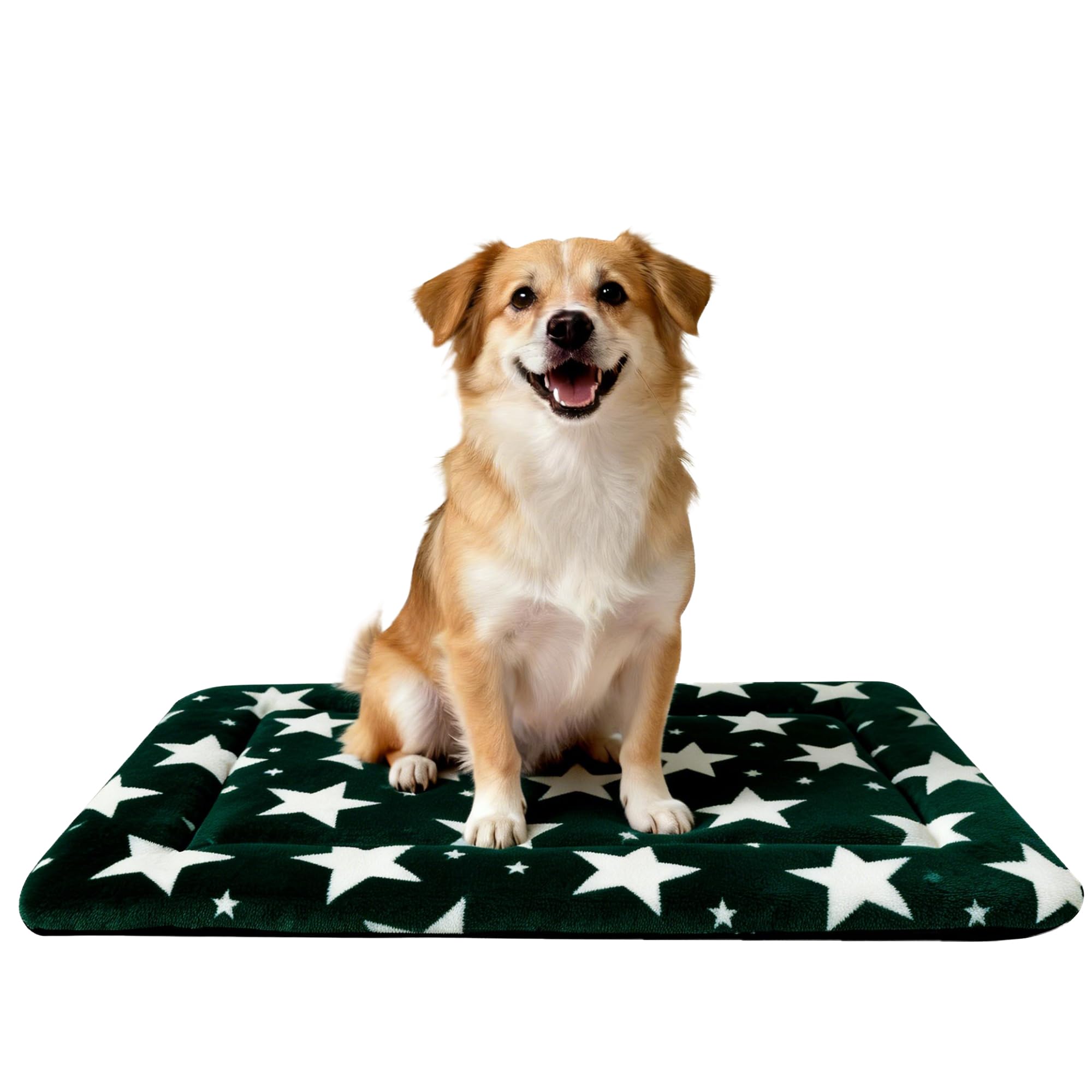 Dog Bed Mat for Crate, Soft Kennel Pad, Durable Comfort Mat for Dogs and Cats, Home and Crate Use (Gray, 18"*14"*1.5")