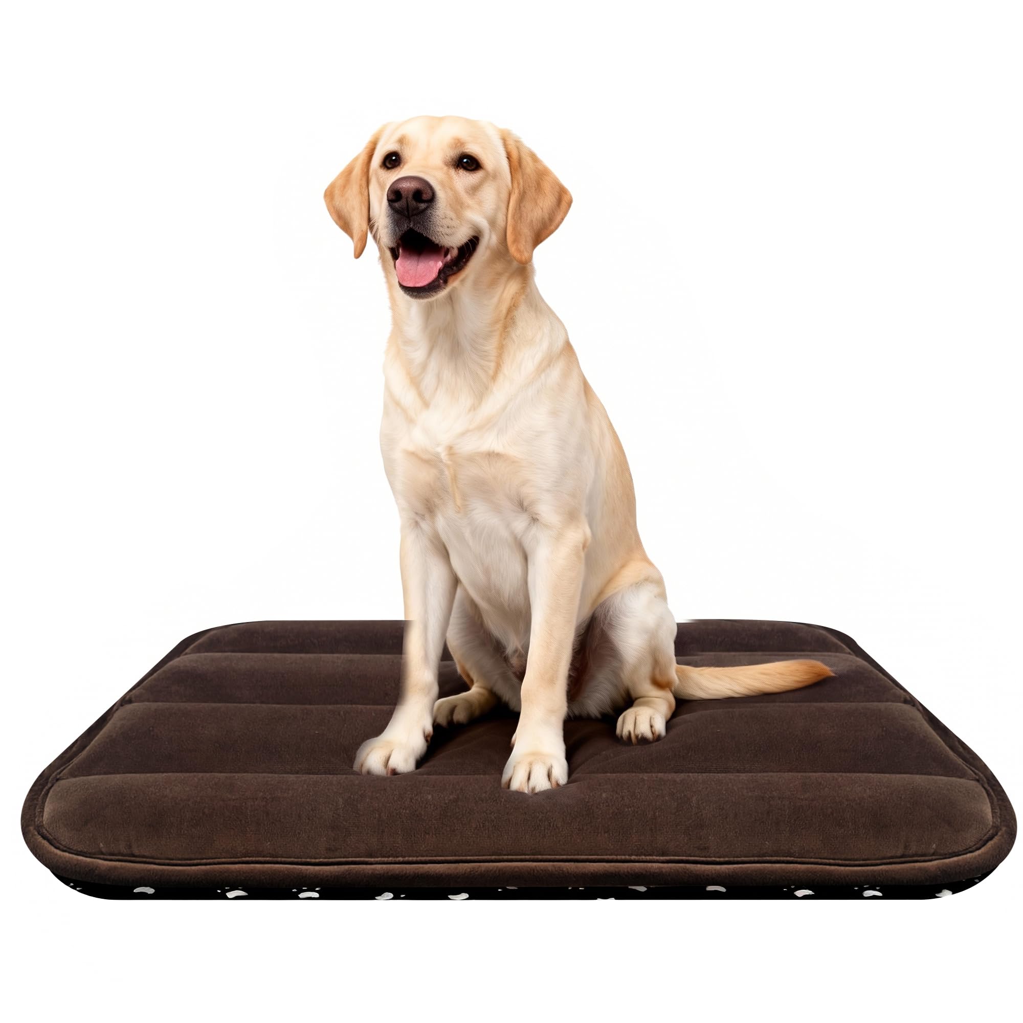 Dog Bed Mat for Crate, Soft Kennel Pad, Durable Comfort Mat for Dogs and Cats, Home and Crate Use (Gray, 18"*14"*1.5")