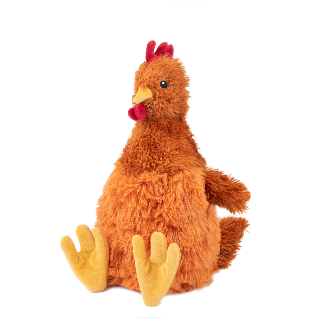 Best Pet Supplies Interactive Squeaky Dog Chew Toy, Ideal Dog Toys for Chewers, Small, Medium & Large Dogs, and Fetch Lovers - Crinkle Duck (Yellow), Large