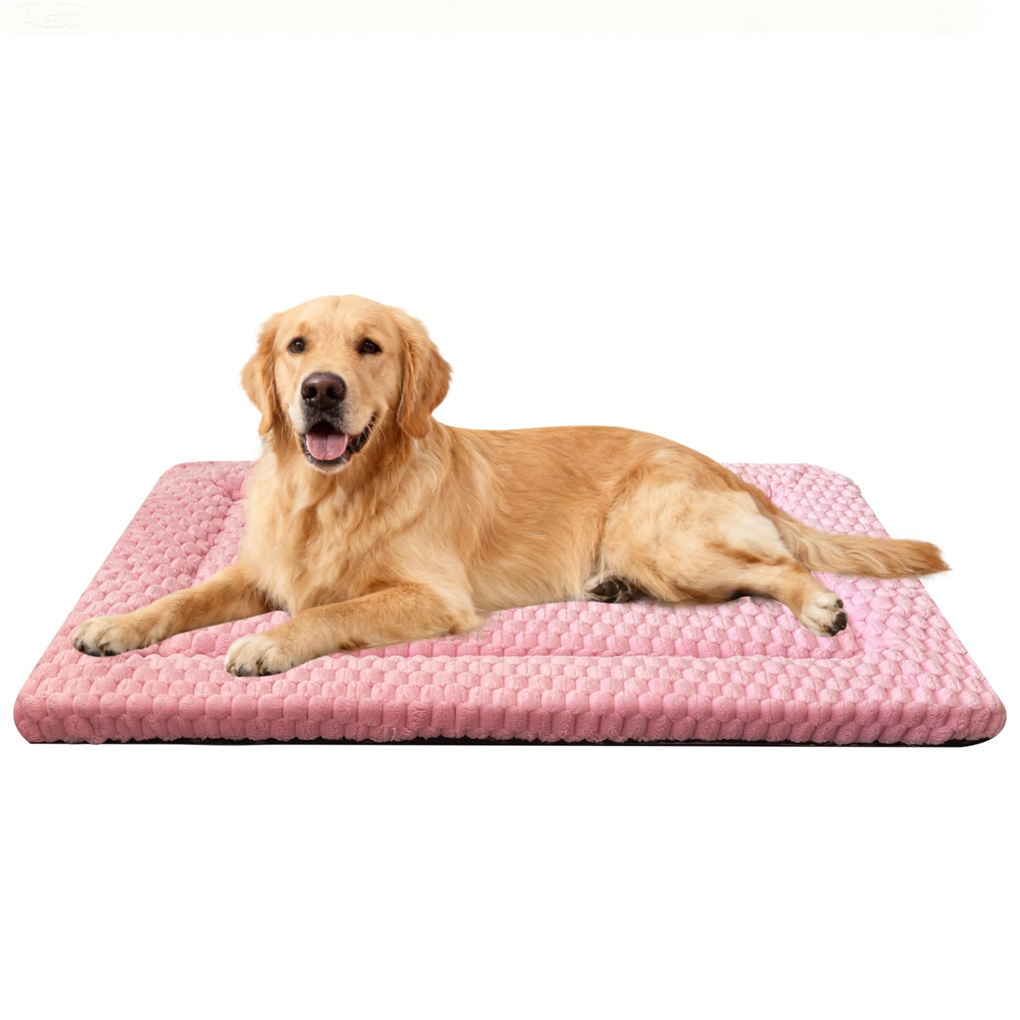 Dog Bed Mat for Crate, Soft Kennel Pad, Durable Comfort Mat for Dogs and Cats, Home and Crate Use (Gray, 18"*14"*1.5")