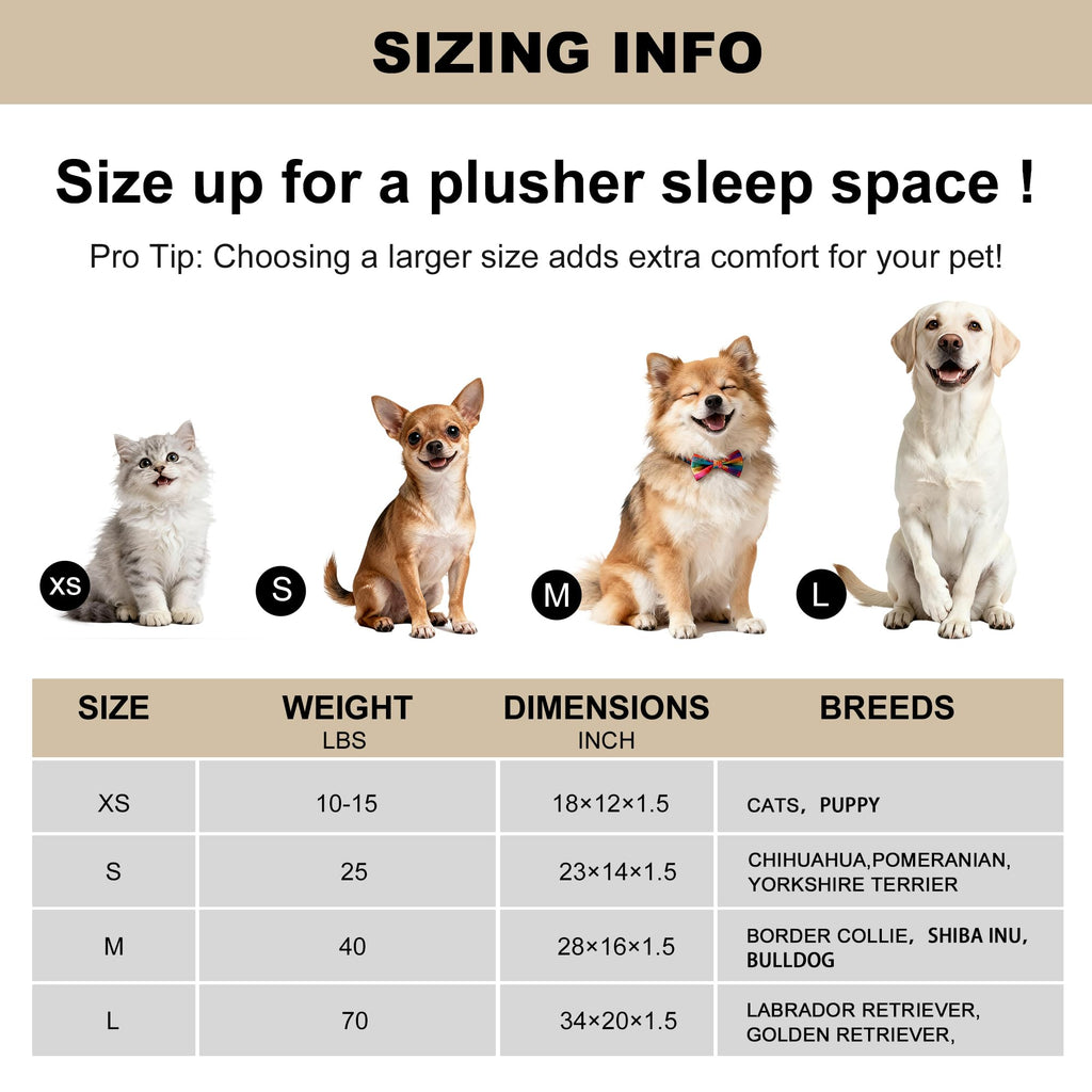 Dog Bed Mat for Crate, Soft Kennel Pad, Durable Comfort Mat for Dogs and Cats, Home and Crate Use (Gray, 18"*14"*1.5")