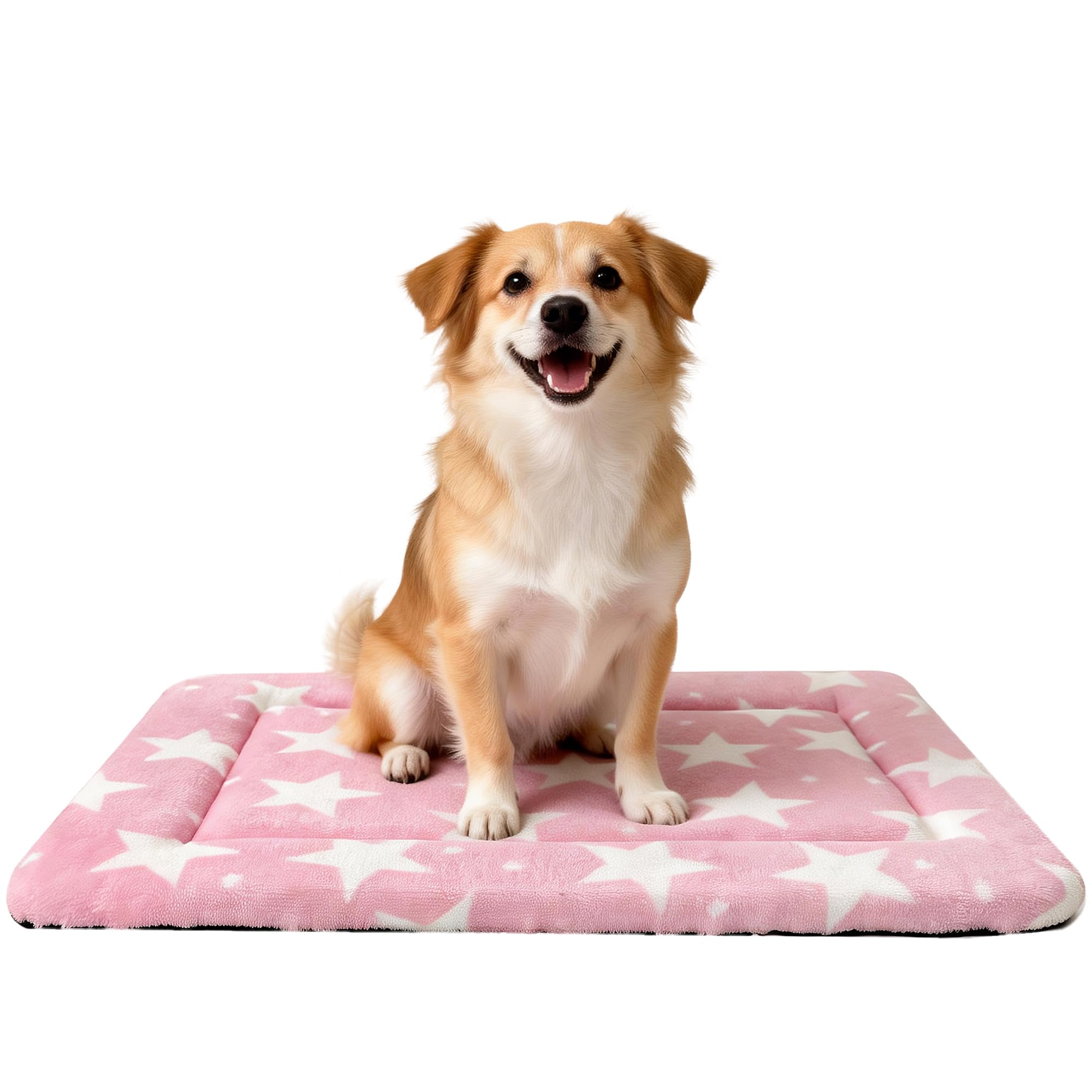 Dog Bed Mat for Crate, Soft Kennel Pad, Durable Comfort Mat for Dogs and Cats, Home and Crate Use (Gray, 18"*14"*1.5")