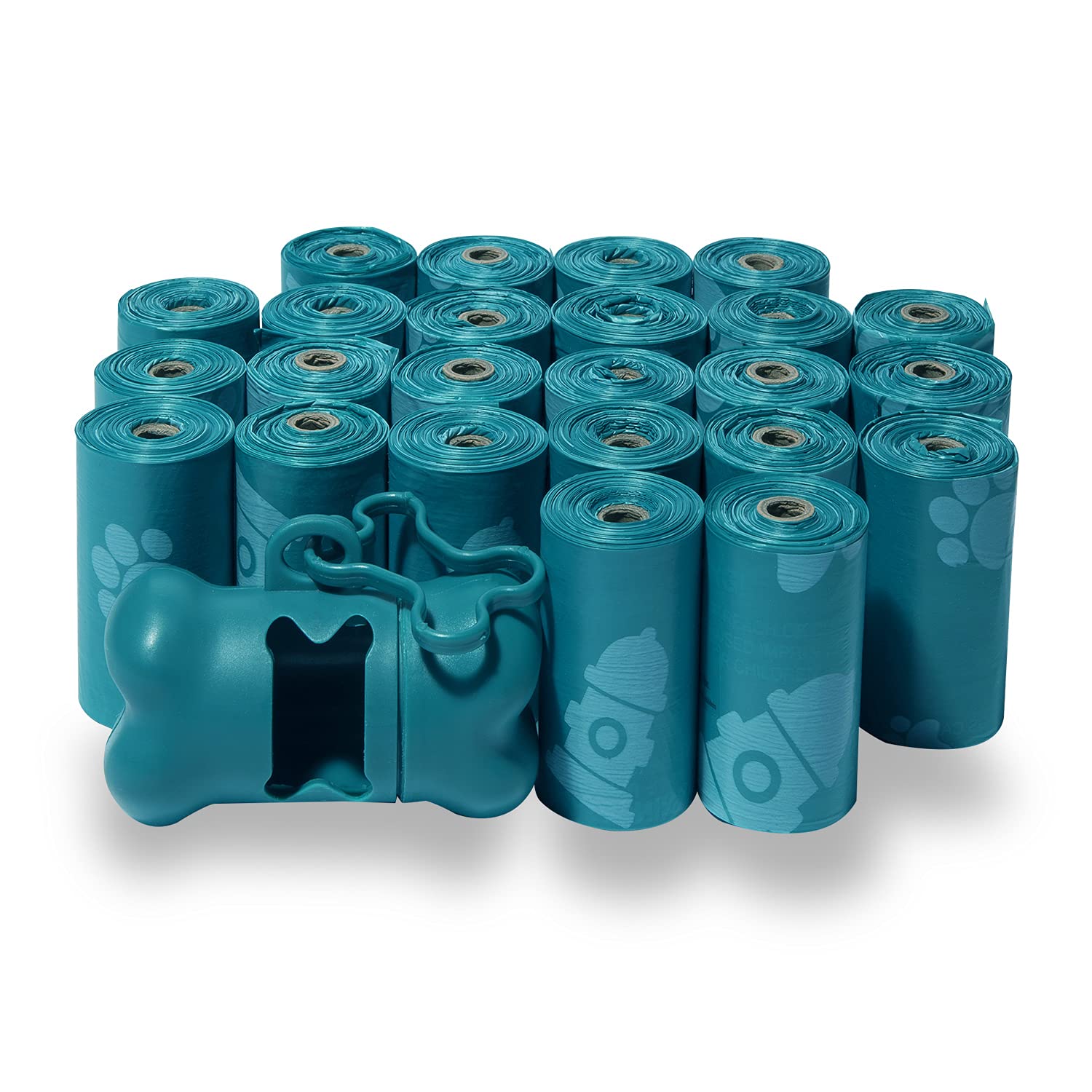Best Pet Supplies Dog Poop Bags for Waste Refuse Cleanup, Doggy Roll Replacements for Outdoor Puppy Walking and Travel, Leak Proof and Tear Resistant, Thick Plastic - Assorted, 150 Bags
