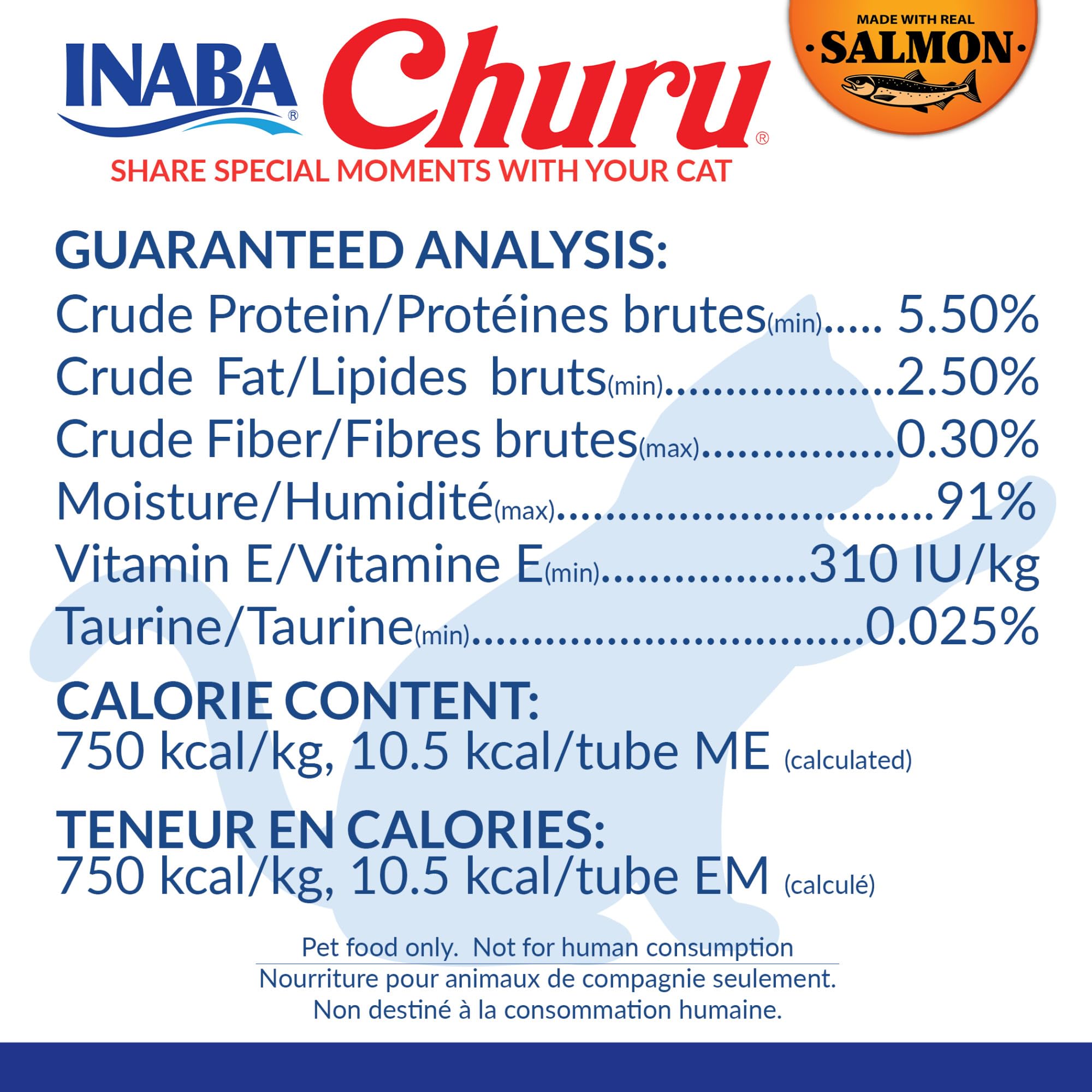 INABA Churu Cat Treats, Grain-Free, Lickable, Squeezable Creamy Purée Cat Treat/Topper with Vitamin E & Taurine, 0.5 Ounces Each Tube, 50 Tubes, Tuna & Chicken Variety