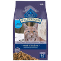 Blue Buffalo Wilderness Nature's Evolutionary Diet High-Protein, Grain-Free Natural Dry Food for Adult Cats, Chicken, 4-lb. Bag