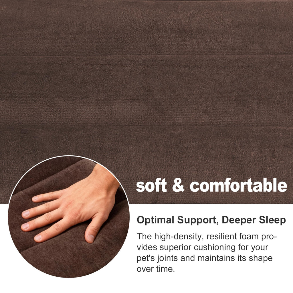 Dog Bed Mat for Crate, Soft Kennel Pad, Durable Comfort Mat for Dogs and Cats, Home and Crate Use (Gray, 18"*14"*1.5")