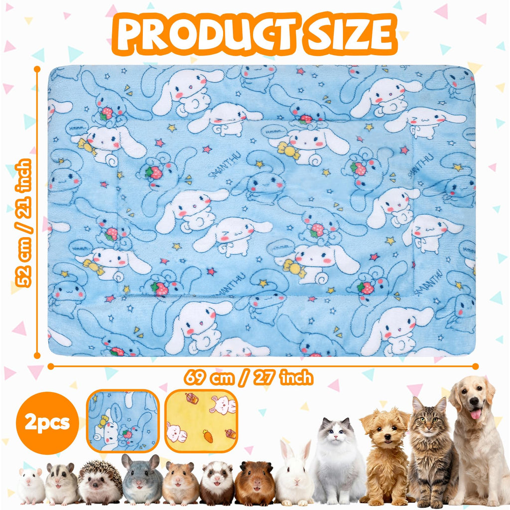 4 Pcs Self Warming Cat Bed, Self Heating Pet Mat for Kitten & Puppy, Soft Calming Cat Bed Mat Reflects Body Heat Warm Washable Pet Pad for Crates, Floors, Indoor, Outdoor(12.6×10 Inch)