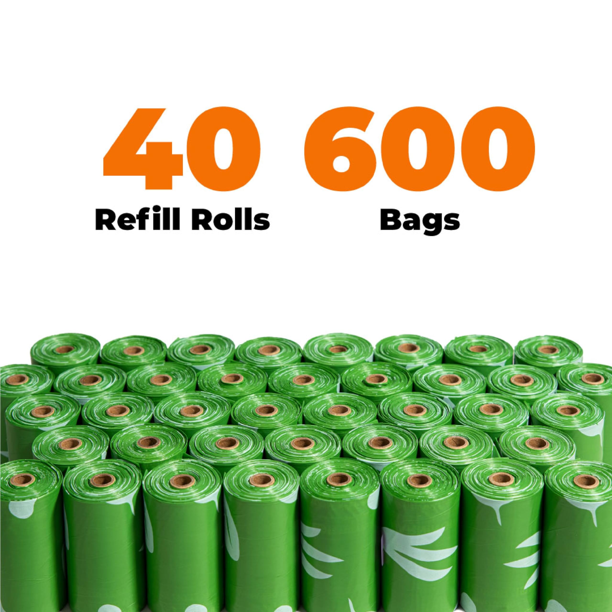 Best Pet Supplies Dog Poop Bags for Waste Refuse Cleanup, Doggy Roll Replacements for Outdoor Puppy Walking and Travel, Leak Proof and Tear Resistant, Thick Plastic - Assorted, 150 Bags