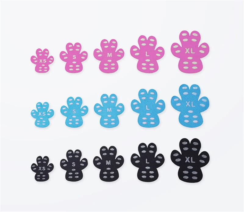 Ultimate Black Paw Protectors for Dogs - Anti-Slip, Self-Adhesive, and Durable Dog Booties for All Sizes