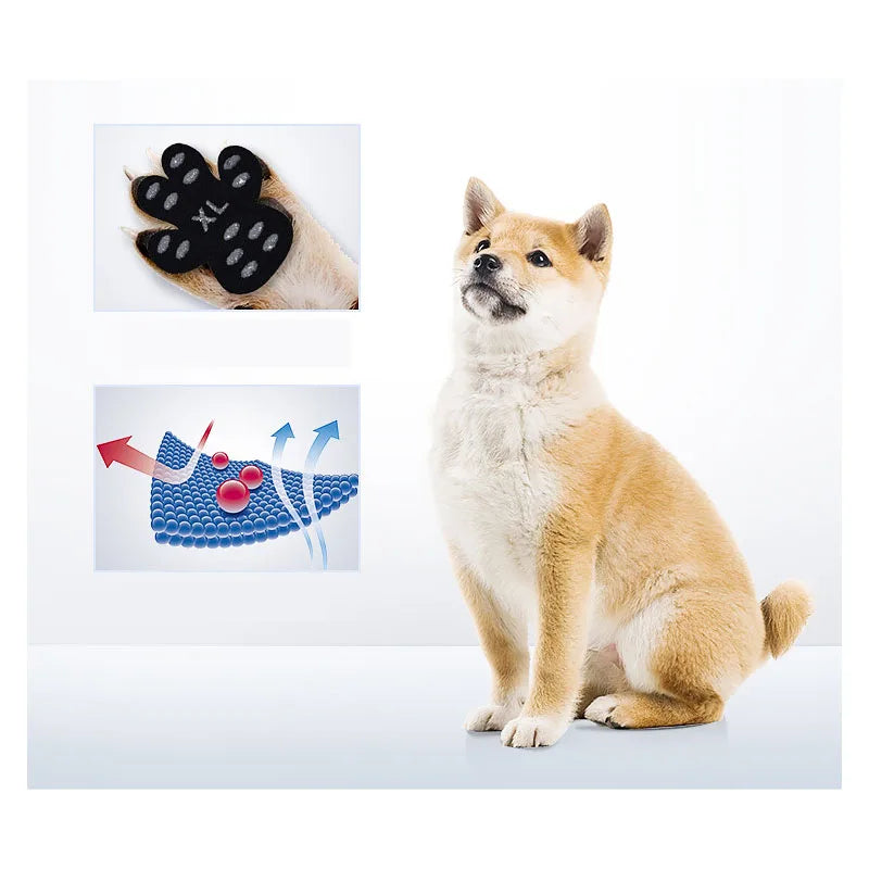 Ultimate Black Paw Protectors for Dogs - Anti-Slip, Self-Adhesive, and Durable Dog Booties for All Sizes