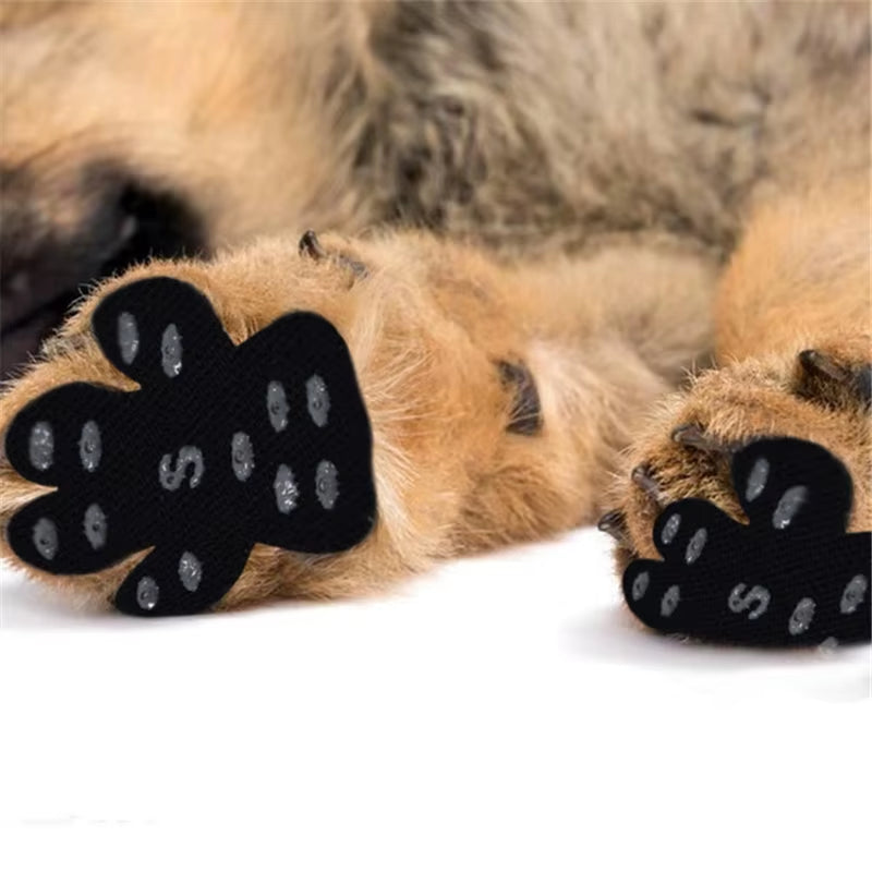 Ultimate Black Paw Protectors for Dogs - Anti-Slip, Self-Adhesive, and Durable Dog Booties for All Sizes