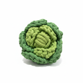 Handcrafted Cabbage Snuffle Pet Toy | Sustainable