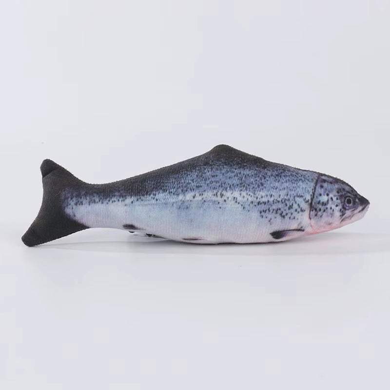New Simulation Fish Cat Toys Soft Plush Catnip Toy Interactive Cat Toys Gifts Funny 3D Fish Shape Doll Pet Supplies